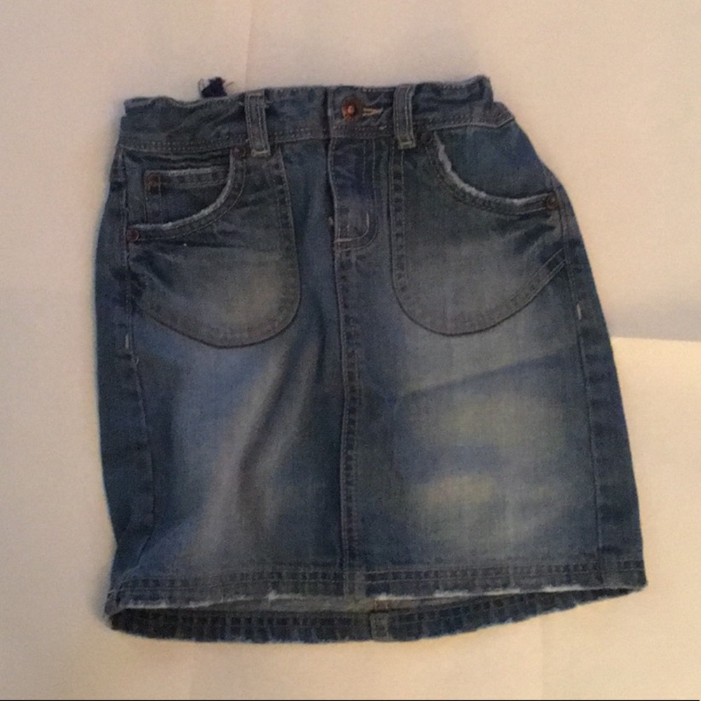 Girls jean skirt